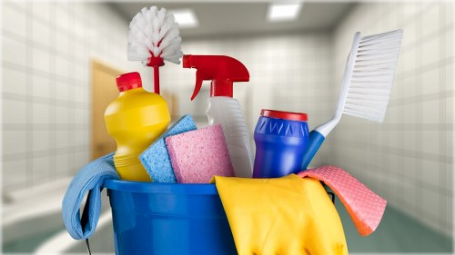 Domestic cleaner in Streatham vacuuming a tidy home interior