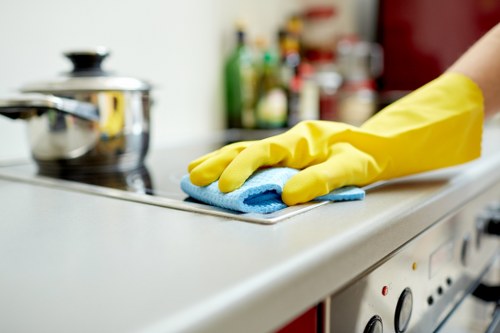 Risk assessment and preparation before carpet cleaning work